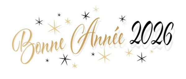 MEILLEURS VŒUX POUR LA NOUVELLE ANNÉE !