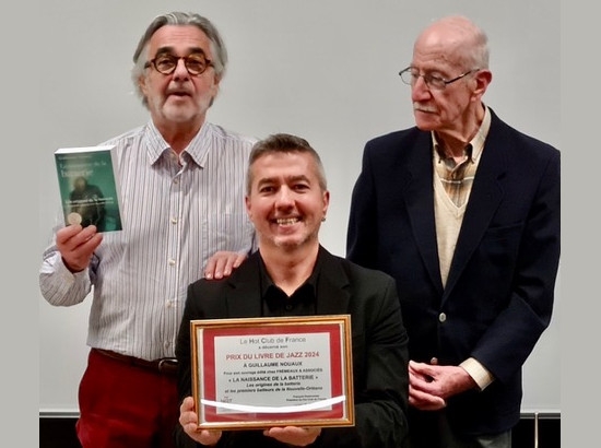 Remoise du prix Livre HCF 2024 à Guillaume Nouaux Remoise prix HCF 2024 Livre